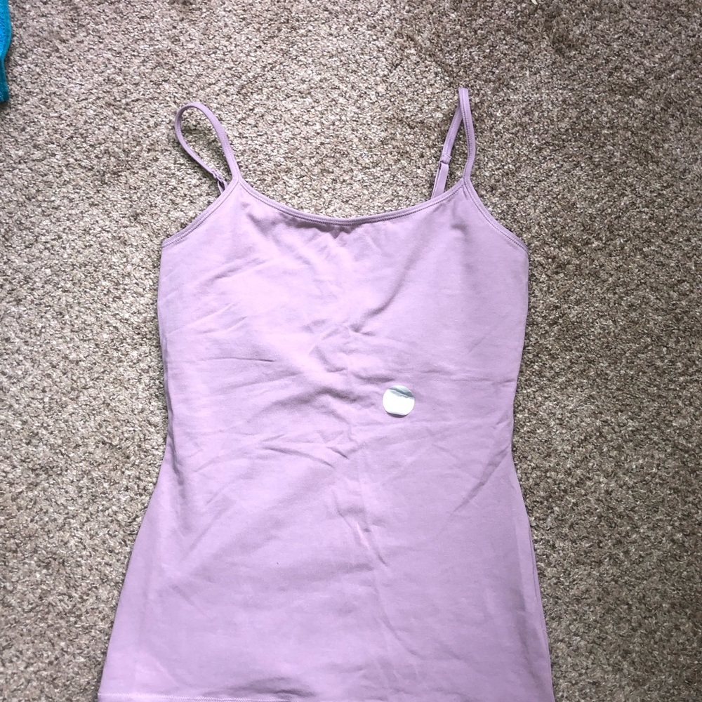EXPRESS Best Loved Bra Cami - Dusty Lilac - Size Small